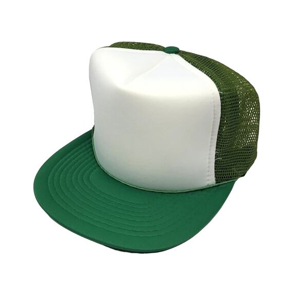 Green Trucker Snapback Hat - Picture 1 of 3